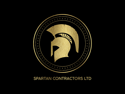 Logo Design for Spartan Constractors.Ltd branding design graphic design logo ui vector