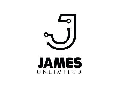 Logo Design for James Unlimited branding businesscard design graphic design logo logo design rebranding