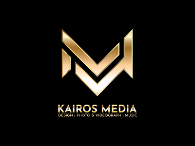 Logo Design for Kairos Media branding design graphicdesign logo logo design rebranding ui vector