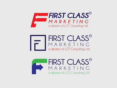 First Class Marketing branding logo