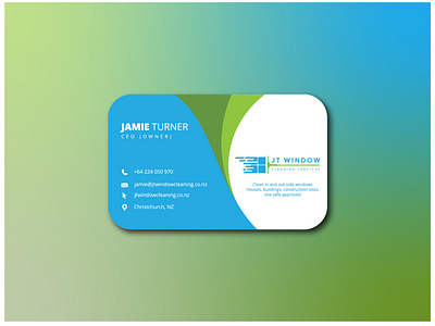 JT Window // Busness Card