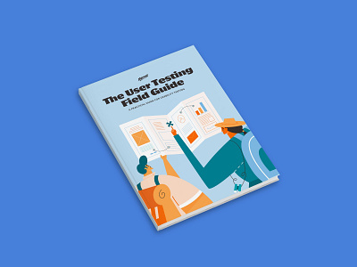 Marvel - User Testing Field Guide cover artwork ebook cover ebook design ebook layout editorial field guide graphic design illustration illustrator user testing