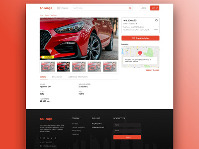 Deatils Page Ui branding conceptual design details page interface iconography minimal uiux