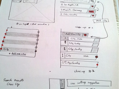 Weather App Sketches add android city ios mobile sketch ui weather