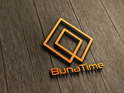 BunaTime Logo brand branding design icon logo logo design logodesign logos typography vector