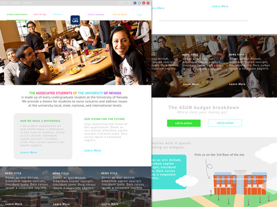ASUN Website redesign