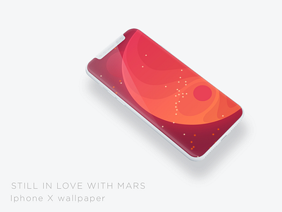 iPhone X wallpaper iphone iphone x mars ui ux wallpaper