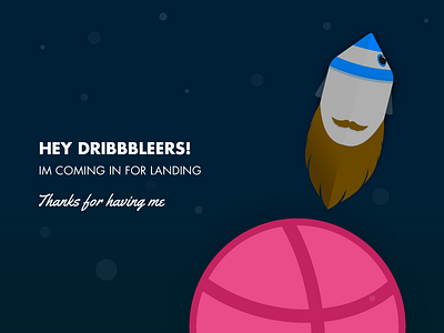 Hey Dribbblers! Thanks for having me. 1st adamdavies dribbble illustration invite planet space starwars ui uiux ux vector