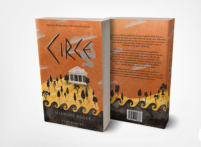 'Circe' Book Cover Redesign book cover book cover design book cover mockup book covers book design book illustration books cover art cover design design illustration illustrator photoshop procreate typography