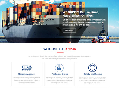 shipping design front end development web webdesign