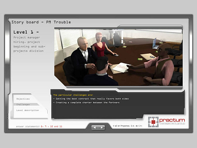 Presentación "PM Trouble" branding design interaction design interactive ux web