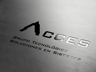 ACCES, Grupo Tecnológico design identity logo design
