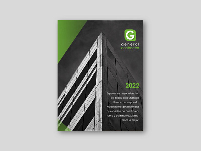 Perfil corporativo General Contractor branding design editorial graphic design identity logo logo design