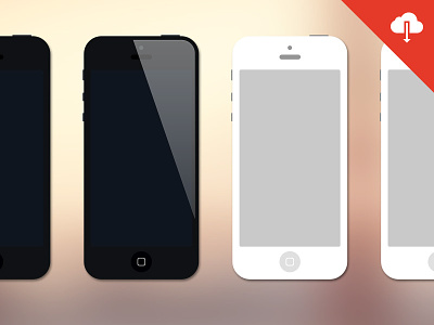 Freebie: iPhone Mock-Up download freebie iphone mock-up template