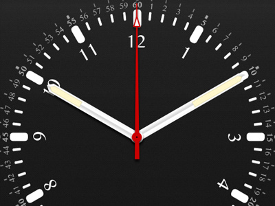 Clock BlackSports