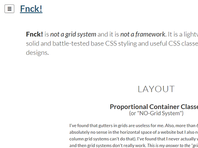 Fnck! version 0.1