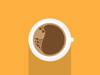 Coffee shot adobe illustrator coffee coffee cup colorful drink illustration simplistic vector