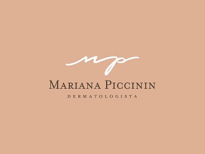 Mariana Piccinin Dermatologist branding dermatology doctor logo medicine skin