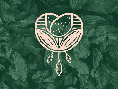 Preservare branding dreamcatcher flower logo nature organic