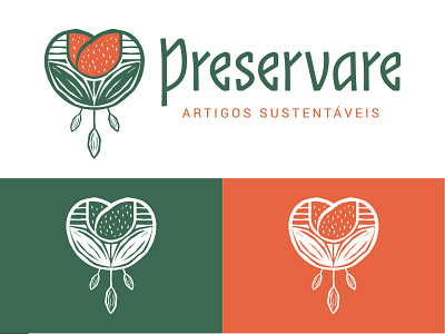 Preservare brand branding dreamcatcher flower logo nature organic