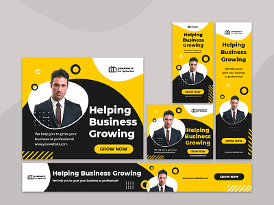 Google Banner Ads Design for Corporate Business Company