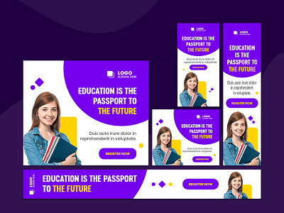 Google Banner Ads Design for Education Coaching Business