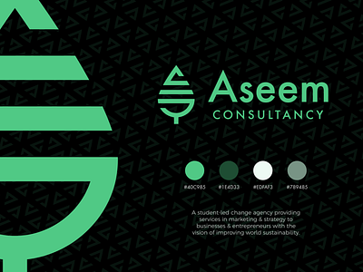 Aseem Consultancy Logo anotherfanatic brand identity branding design illustrator logo logo design logo designer