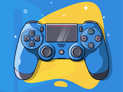 PS4 Controller Illustration