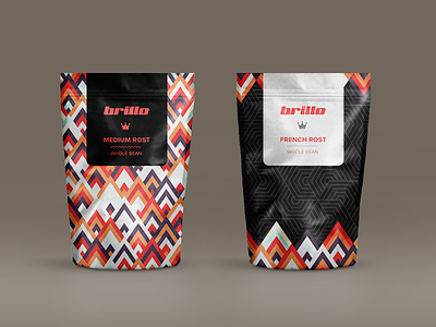 Brillo | Coffee Shop beans branding brillo coffee logo packaging