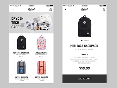 Herschel | iOS Concept