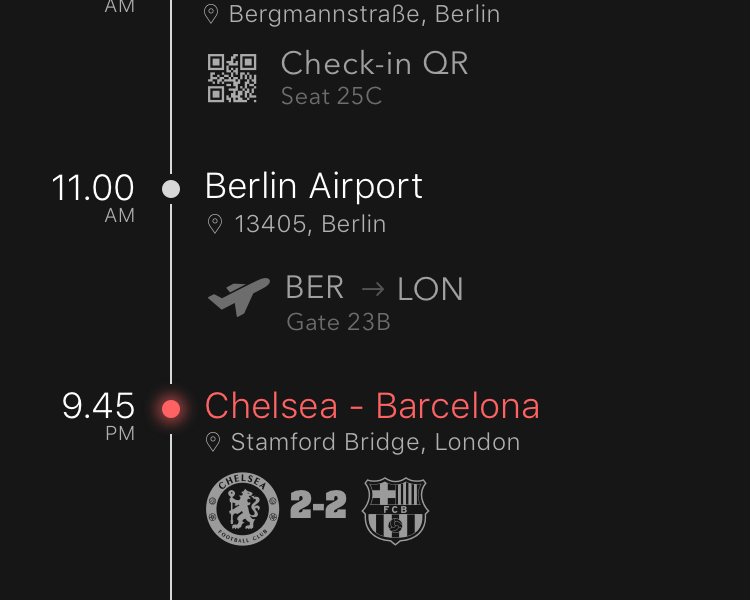 Today | iOS App by Davut Şala on Dribbble