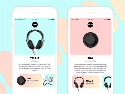 Aiaiai | iOS Concept aiaiai app clean concept headphones ios mobile ui ux