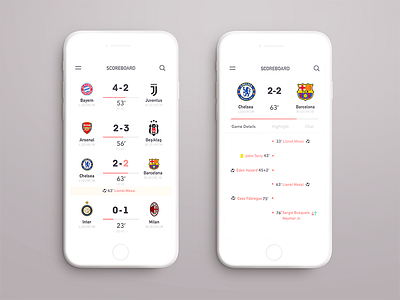 Scoreboard App