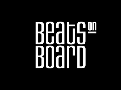 Beats on Board Logo 70s beats on board branding club design disco event event branding funk graphic graphicdesign logo logo design logotype music soul typography vector visual identity wordmark