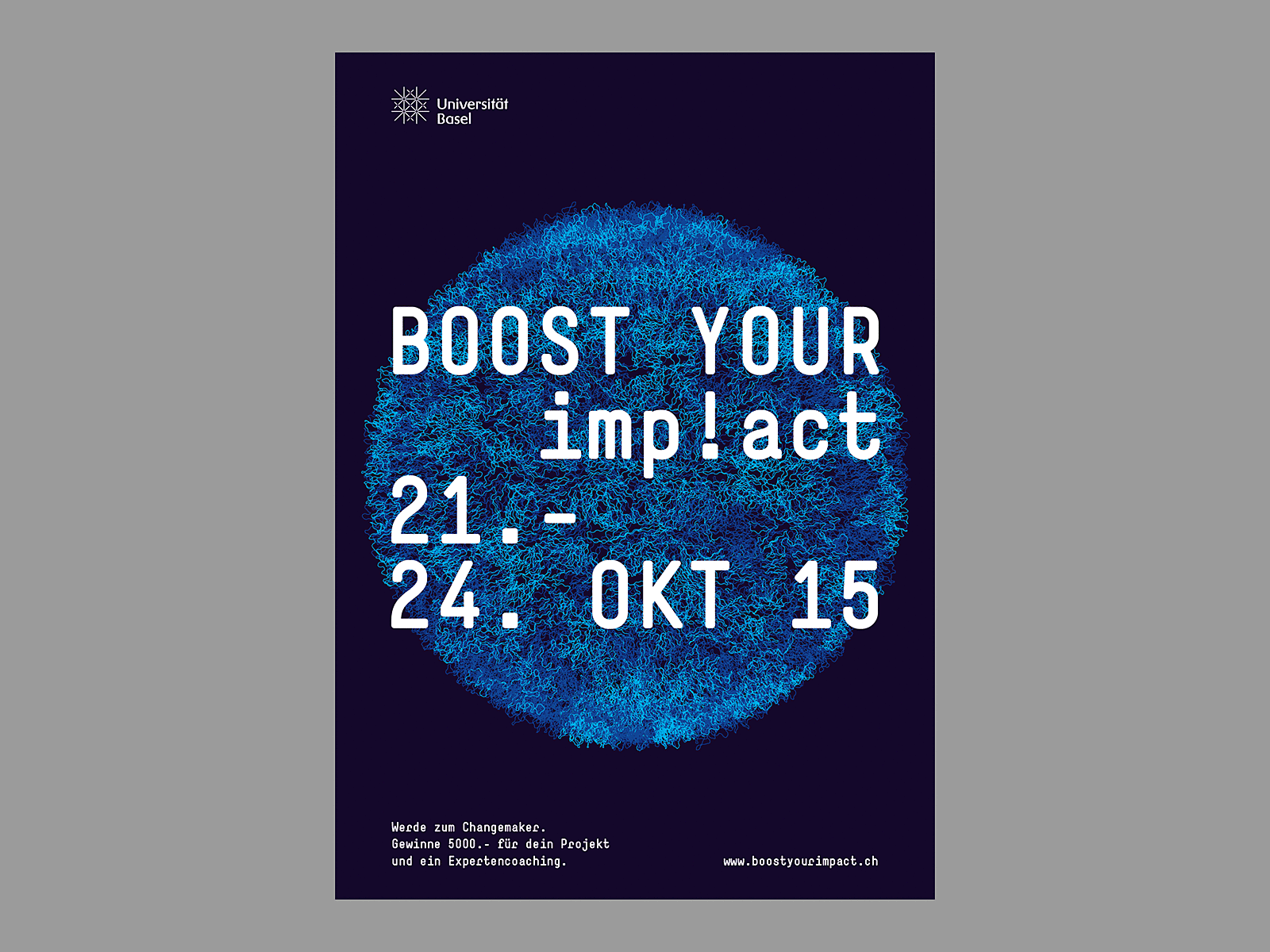 Boost Your Impact Poster Series bold brand design branding clean design event event branding event design minimal minimalistic poster print sustainability sustainable typography