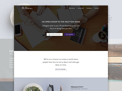 The Portal website sketch app webdesign webdev website