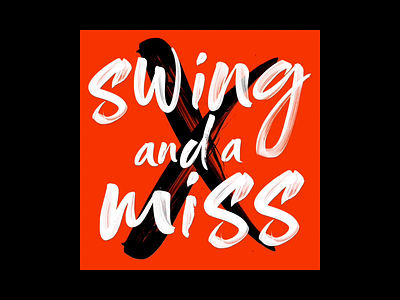 Swing and a Miss branding branding design design digital design freelance graphic design illustration interaction design logo typography