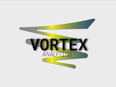 VORTEX ANALYTICS affinity affinitydesigner branding design logo thirtydaylogochallenge thirtylogos vector vortex vortex analytics