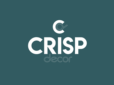 Crisp Decor affinity affinitydesigner branding design logo thirtydaylogochallenge thirtylogos