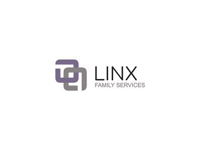 Linx Family Services Logo affinity affinitydesigner branding design logo typography