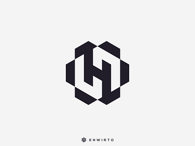 H Monogram Logo app branding design design logo hand lettering icon lettering logo minimal typography vector