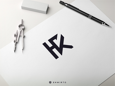 HVK Concept Logo app branding design design logo hvk icon lettering logo minimal typography vector