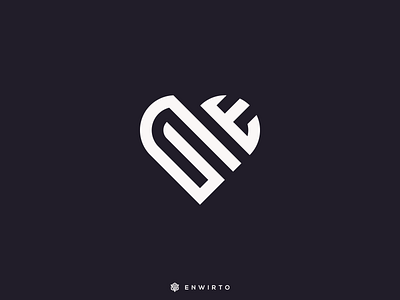 Love GE Concept Logo app branding design design logo ge icon lettering logo logo design love minimal typography vector