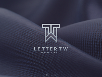 TW Concept Logo app branding design design logo icon lettering logo minimal tw typography vector