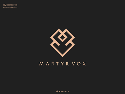 MV Concept Logo app branding design design logo icon lettering logo minimal mv typography vector