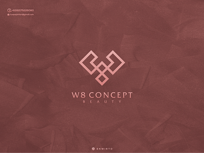 W8 Concept Logo Design app branding design design logo icon lettering logo logo design logos minimal typography vector