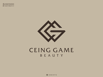 CG Concept Logo app branding design design logo icon lettering logo minimal typography vector