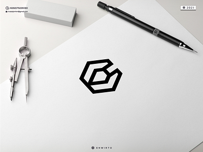 Hexagon C Concept Logo app branding design design logo hexagon icon lettering logo minimal typography vector