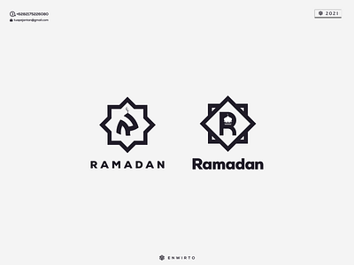 RAMADHAN Which one Better Logo ? app branding design design logo icon lettering logo minimal ramadhan typography vector