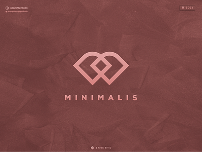 MINIMALIS Concept Logo Design app branding design design logo icon lettering logo minimal minimalist typography vector